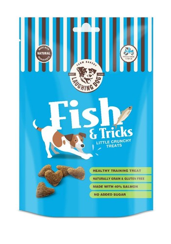 Laughing dog fish tricks - fish,