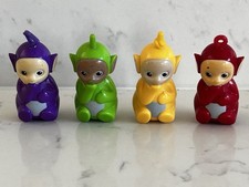 The Teletubbies Teletubby Bath Island House Figures - Great Cake Toppers Lala Po