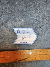 To Learn Girlguding Guides Rangers Senior Section Obsolete Badge