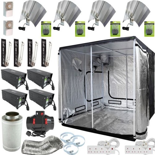 Grow tent kit 600w light - tent,