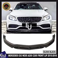FOR MERCEDES C63 FRONT SPLITTER LIP AMG W205 A205 C205 BBS F1  LOOK 2015-2018
