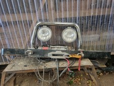 Warn Winch And Winch Bumper.