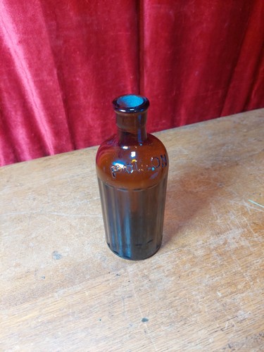 Antique brown glass - antique,
