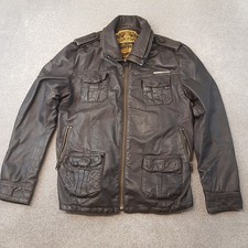 Superdry mens jacket brown - superdry,