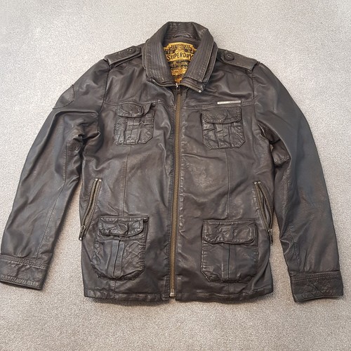 Superdry mens jacket - mens, brown