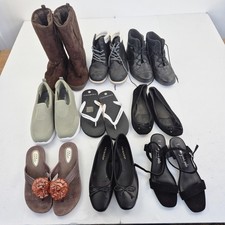 Shoe Bundle Size 6 6.5 Flats Trainers Loafers Joblot Pairs Shoes Womens