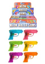 Yellow Neon Mini Water Guns