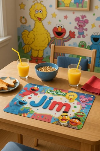 Personalised placemat - personalised,