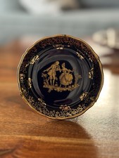 Limoges Cobalt Blue and Gold
