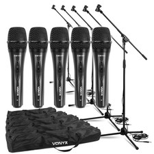 Vonyx Dynamic Microphone Set
