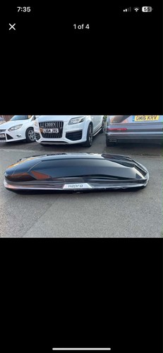 Hapro 560 roof box with - roof,