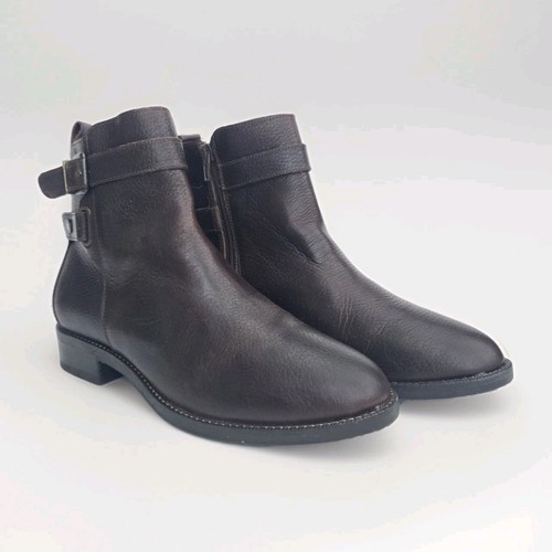 Fat face brown leather ankle - fat,