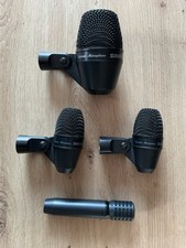 Shure PGA drum microphones - PGA52, PGA56 (x2), PGA81