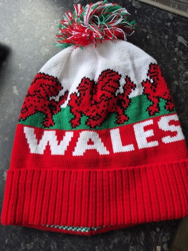 Welsh bobble hat - welsh,