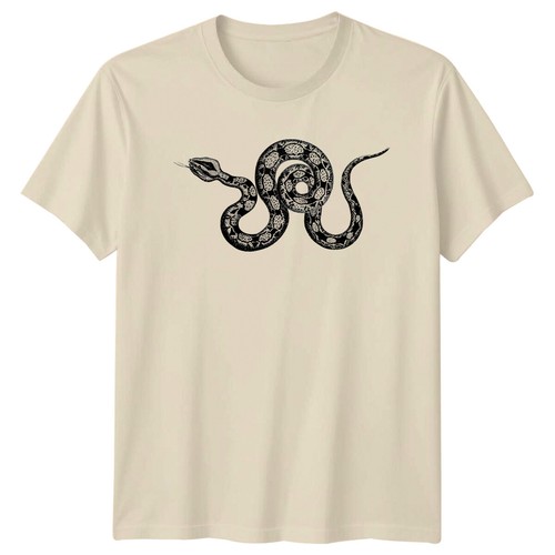 Snake reptile art mens - snake,