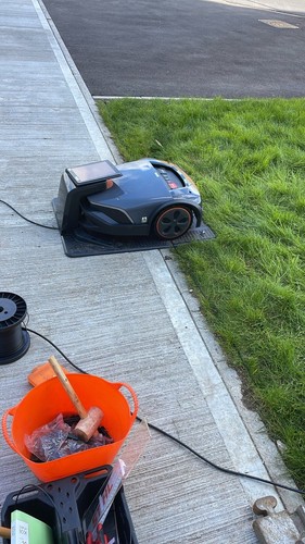 Robot mower boundary wire - robot,