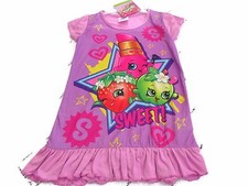  Official Fully Licence Shopkins Nightie/Nightgown Nightwear 2-8 years "Sweet"