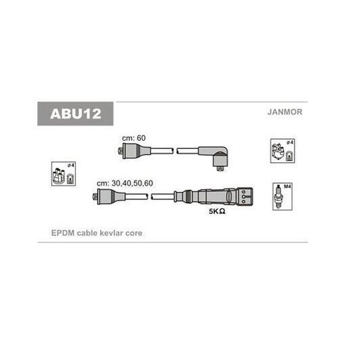 Ignition cable kit janmor - ignition,