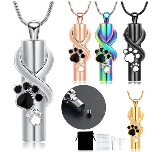 Pet cremation jewelry paw - pet,