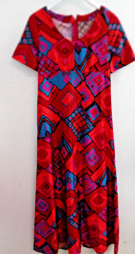 1970s vintage maxi dress - 1970s,