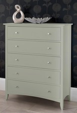 Large Chest of Drawers Wooden 100x120cm Assembled Storage Bedroom Furniture