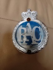 Vintage RAC Car Grill Badge, Plastic