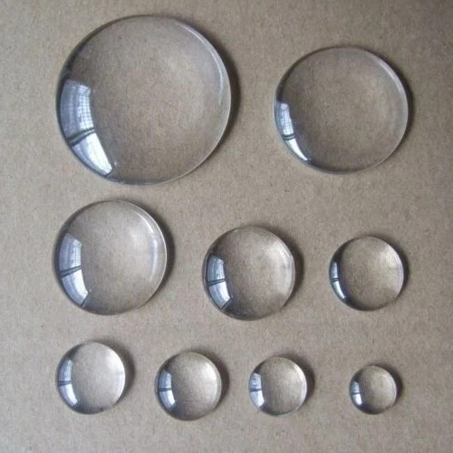 6mm 58mm crystal clear round - clear,