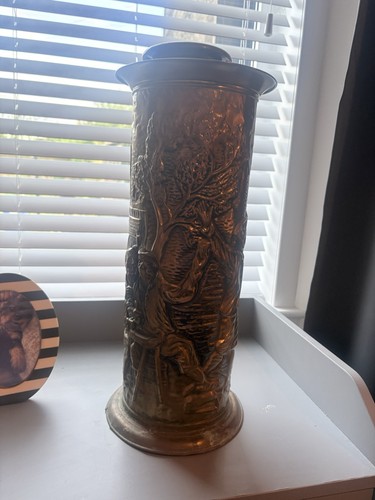 Vintage brass style embossed - vintage,