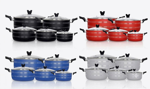 10pc non stick casserole - non,