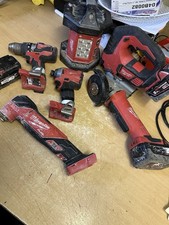 Milwaukee M18 6 Piece Cordless Tool Set & 3 Batteries