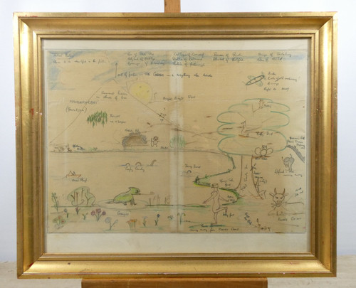 Vintage treasure map book - vintage,