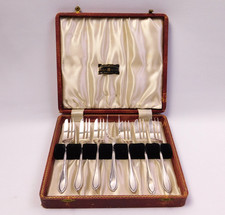 7 Pc Antique Edwardian Viners