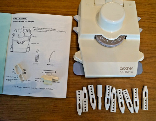 Brother 8210 intarsia - brother,