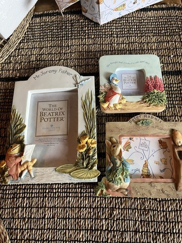 Beatrix potter photo frames - 3, frames-