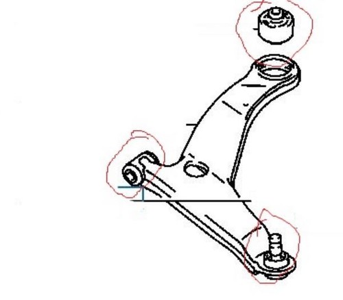 Socket 1x ball - 2x, joint