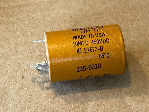 Nos 1969 mallory 450v - nos,