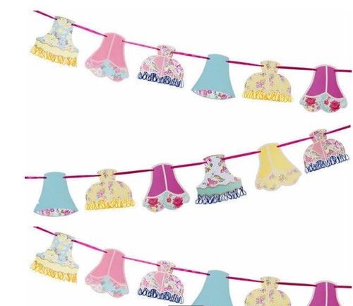 Lampshade bunting vintage - lampshade,