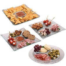 Glass Condiments Snacks