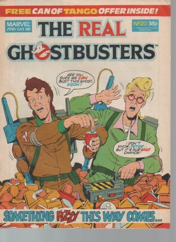 The real ghostbusters comic - real,