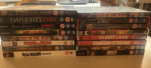 Huge zombie horror dvd - zombie/horror,