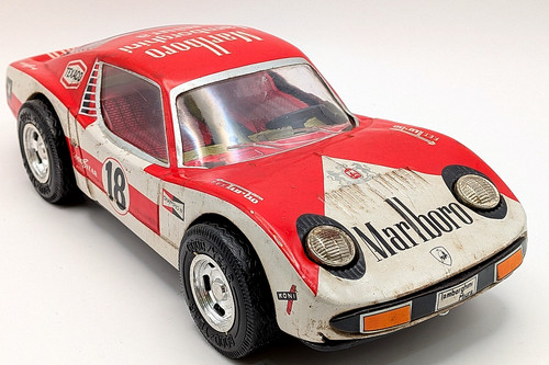 Vintage lamborghini miura tin - vintage,
