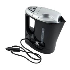 High Power 24V Truckers Electric Kettle 0.8L 300W HGV Hot Water Tea Coffee Black
