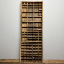 Vintage Wooden Printers Tray -