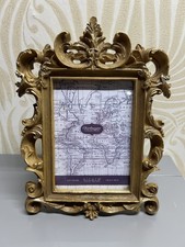 VINTAGE !!! SICURA - "ORNATE" GOLD Tone PHOTO FRAME Size: 28.5 x 22.5cm