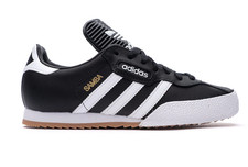 adidas Samba Super Mens Originals Black Leather Shoes Trainers Uk Size 7 - 12