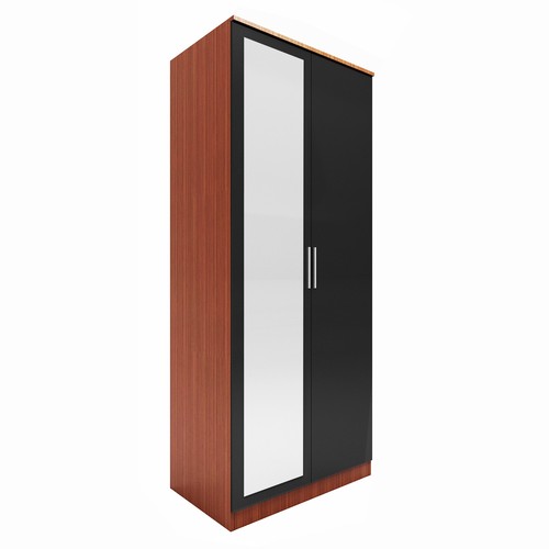 High gloss door wardrobe - 2,