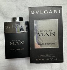Bulgari Man Black Cologne Empty Bottle And Box