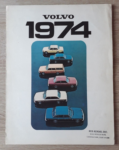 Volvo range brochure 1974 - brochure,