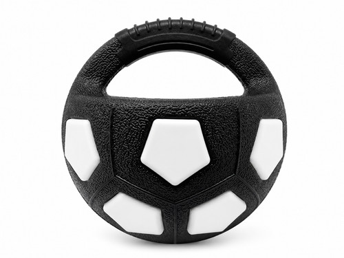 Dog ball toy with handle - dog,