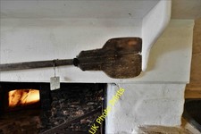 Photo A3 Kelmscott Manor, domestic outbuildings: Wooden shovel for takin c2018